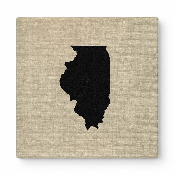 Illinois State Silhouette