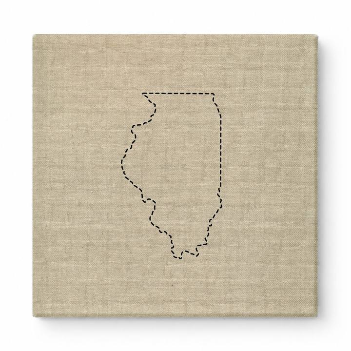Illinois State Outline