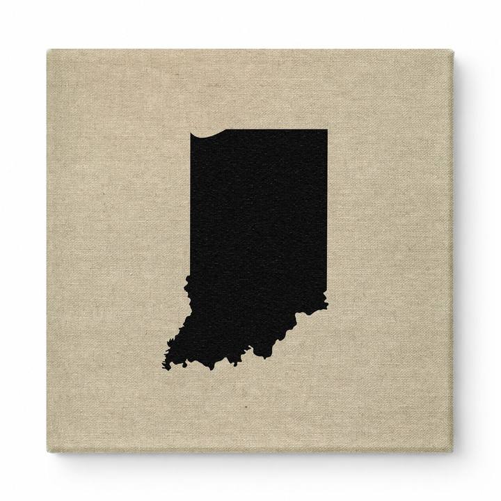 Indiana State Silhouette