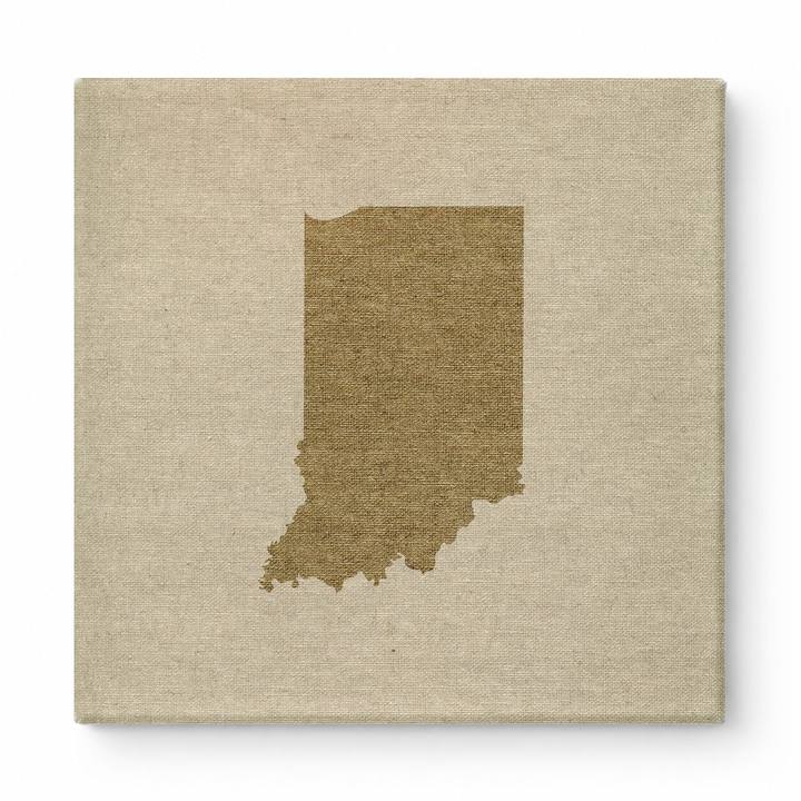 Indiana State Silhouette