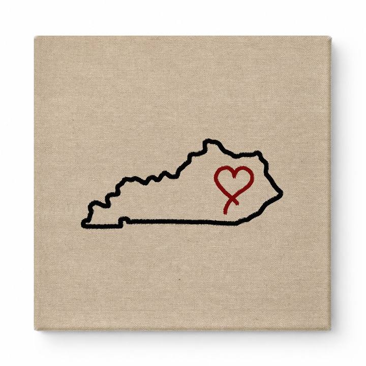Love Kentucky State Outline