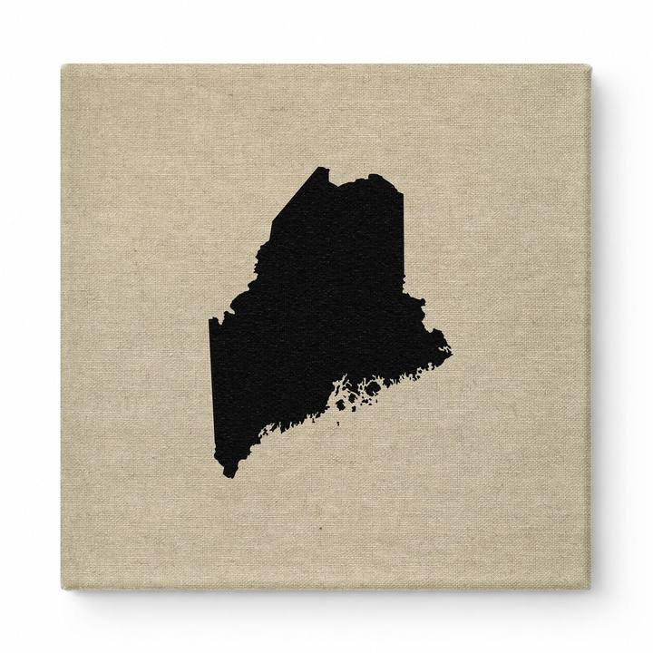 Maine State Silhouette