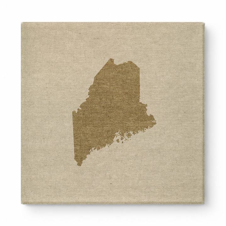 Maine State Silhouette
