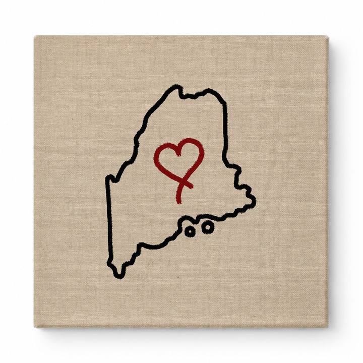 Heart Over Maine