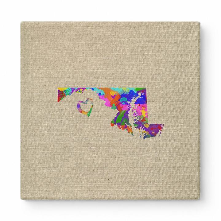 Maryland State Love Map