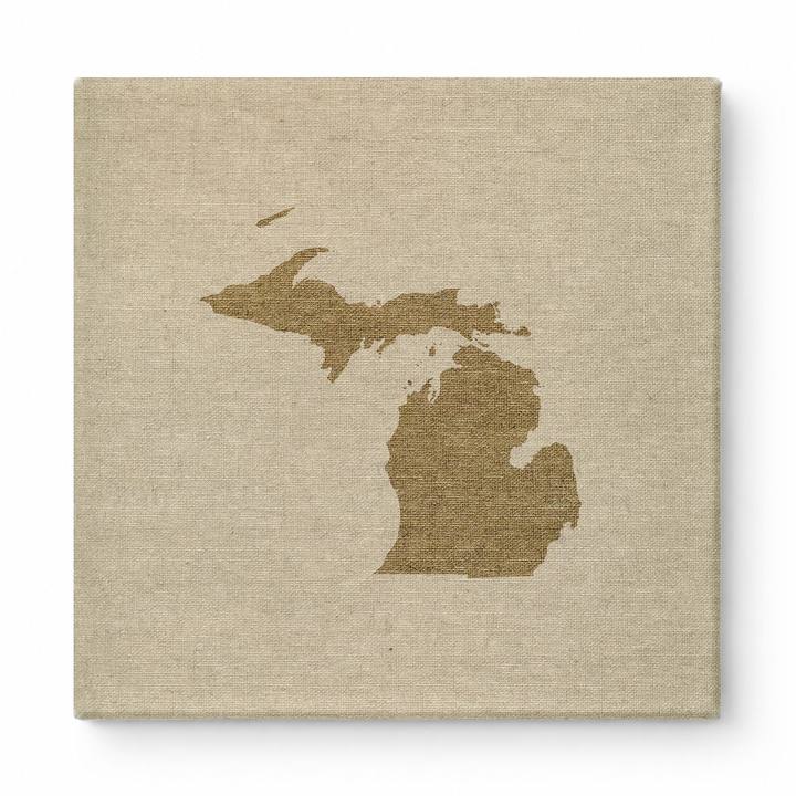 Michigan State Silhouette