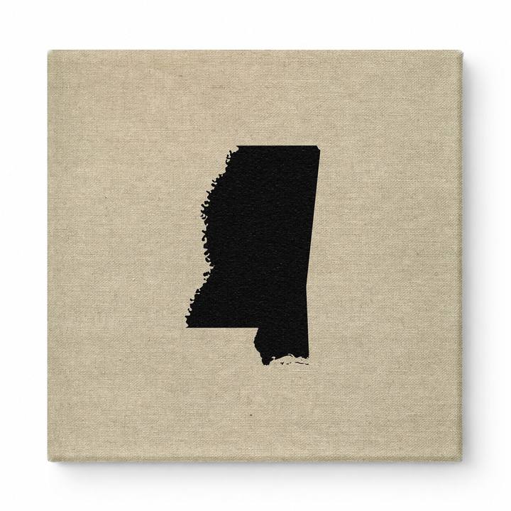 Mississippi State Silhouette