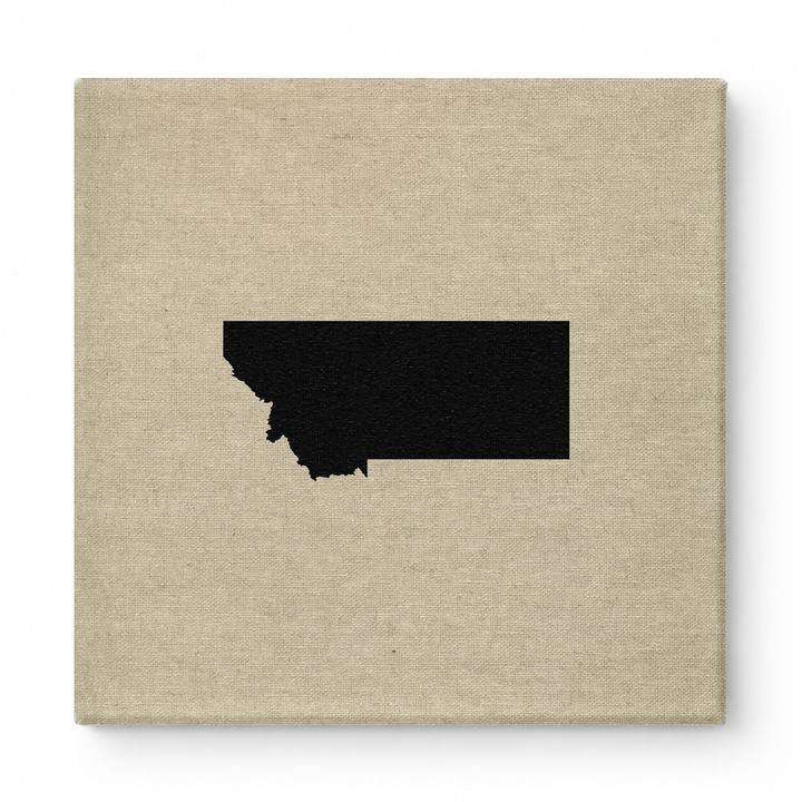 Montana State Silhouette
