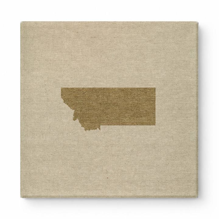 Montana State Silhouette