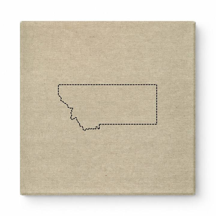Montana State Outline