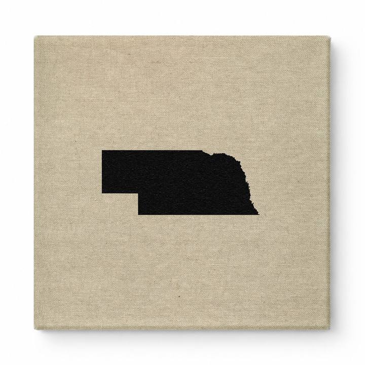 Nebraska State Silhouette