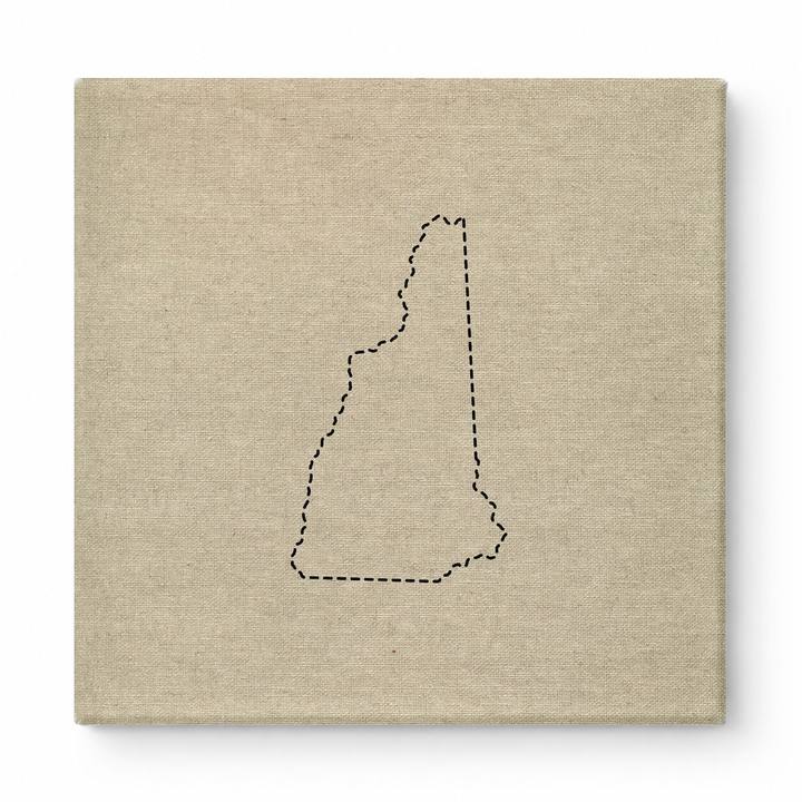 New Hampshire State Outline