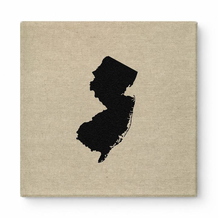 New Jersey State Silhouette