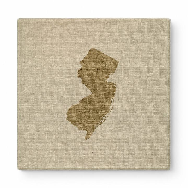 New Jersey State Silhouette
