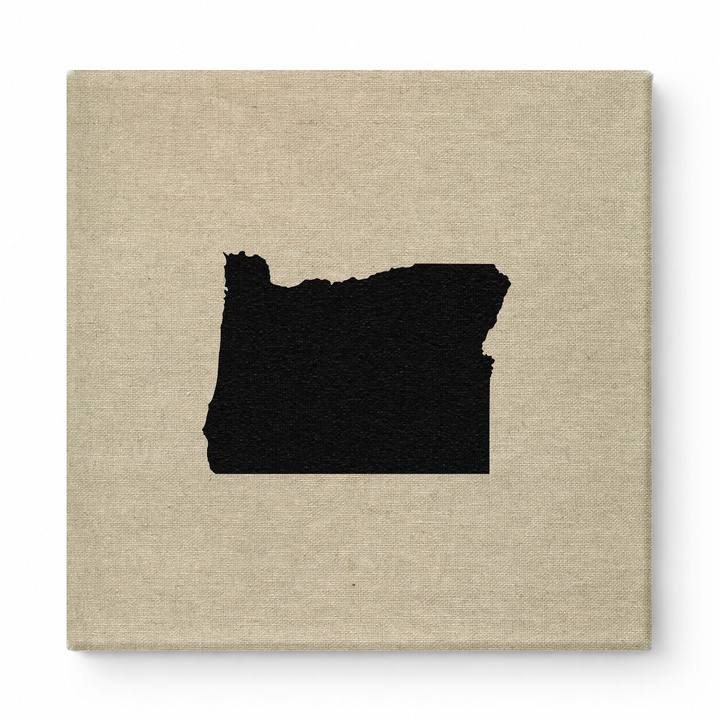 Oregon State Silhouette