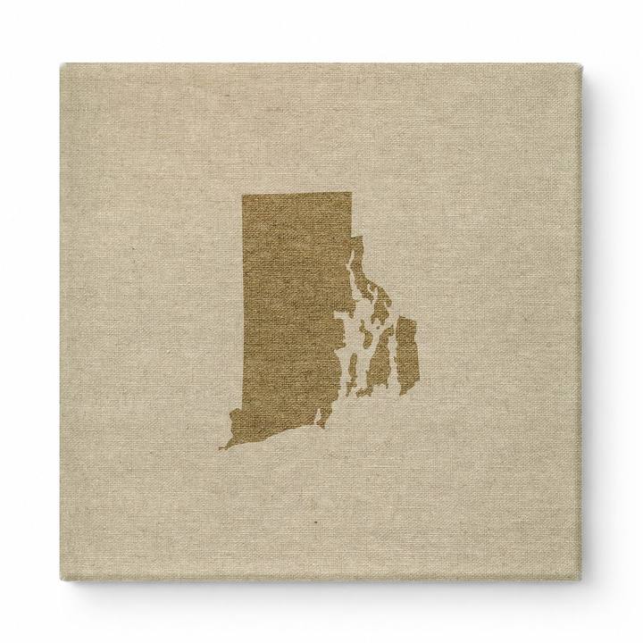 Rhode Island State Silhouette