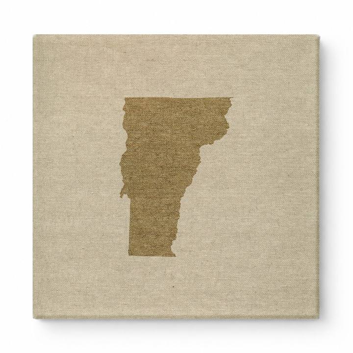 Vermont State Silhouette