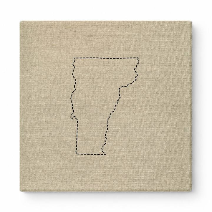 Vermont State Outline
