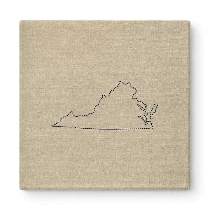 Virginia State Outline
