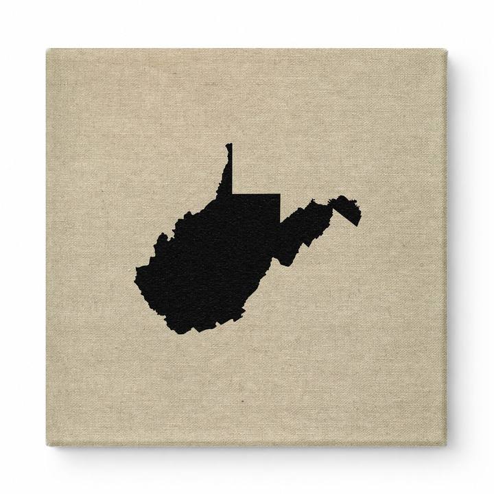 West Virginia State Silhouette