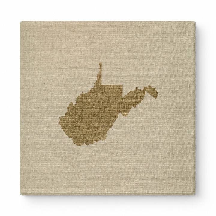 West Virginia State Silhouette