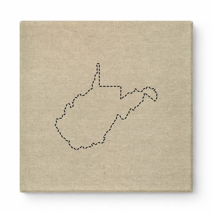 West Virginia State Outline