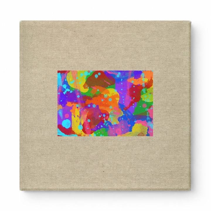 Colorful Abstract Splatter