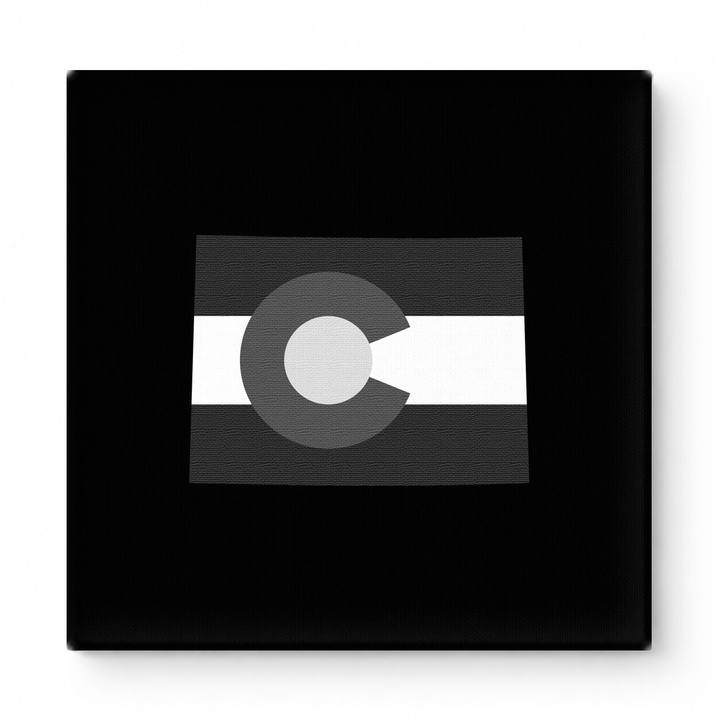 Colorado State Flag Monochrome