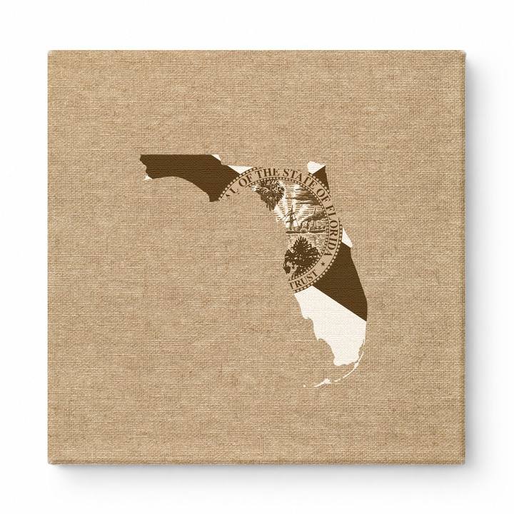 Florida State Seal Map