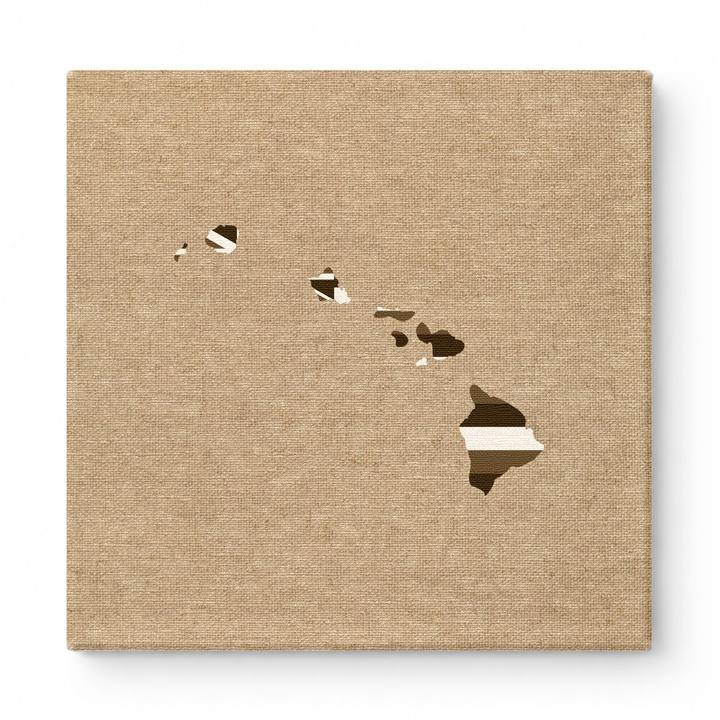 Hawaii Island Chain Map