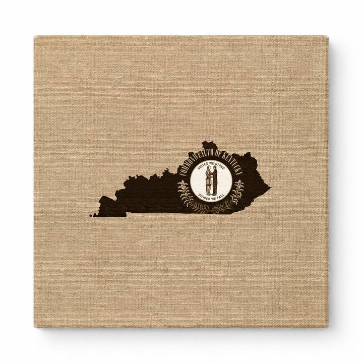 Commonwealth of Kentucky State Silhouette