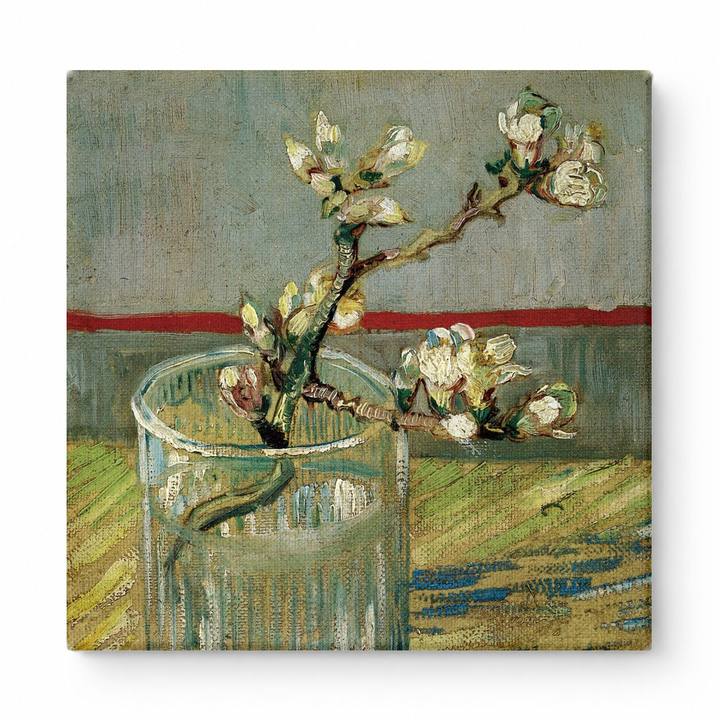 Sprig of Flowering Almond in a Glass (1888)