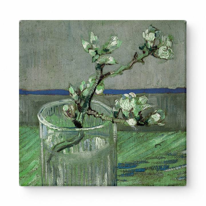 Sprig of Flowering Almond in a Glass (1888)