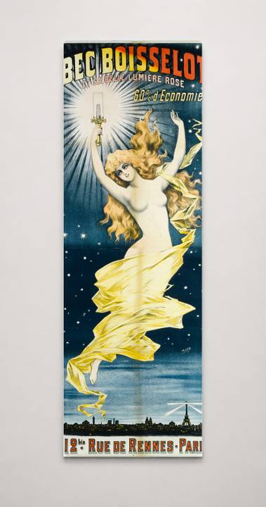 Bec Boisselot Lumiere Rose 1890s - Belle Epoque Vintage Poster Wall Art