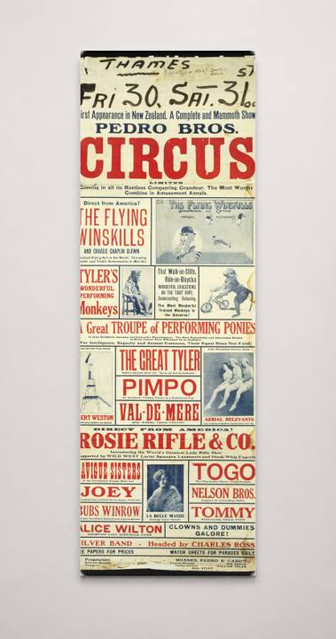 Pedro Bros Circus 1900s - Vintage Circus Advertising Poster Wall Art