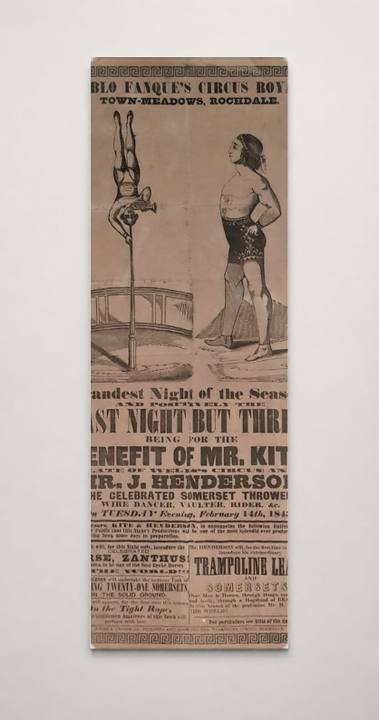Pablo Fanque's Circus Royal 1843 - Victorian Circus Vintage Poster Wall Art