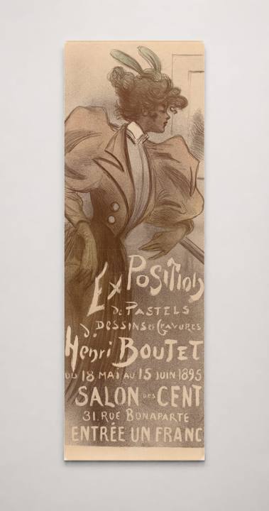 Exposition Henri Boutet 1895 - Belle Époque Vintage Poster Wall Art
