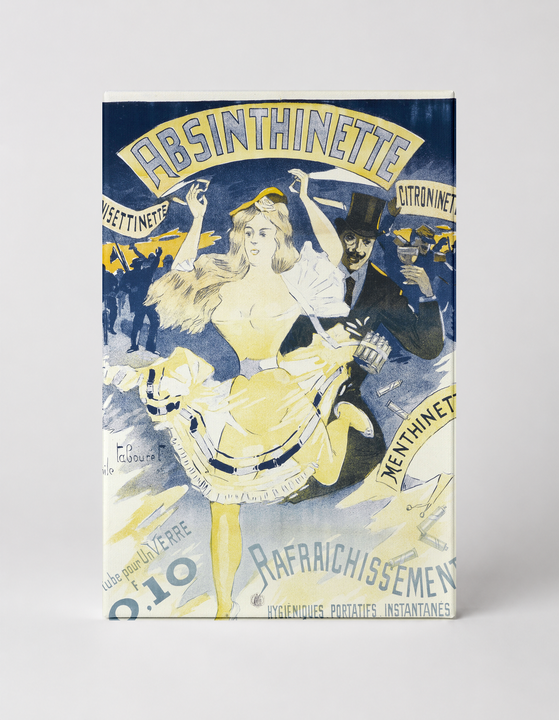 Absinthinette 1890s Belle Époque Absinthe Advertising Vintage Poster Wall Art