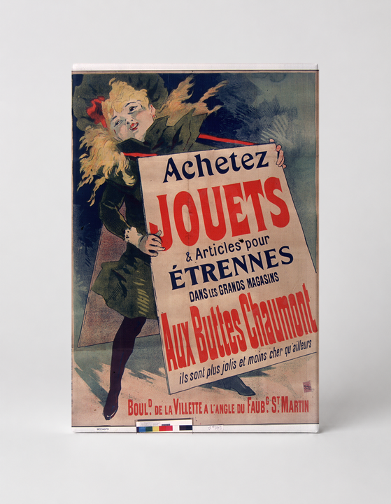 Achetez Jouets Aux Buttes Chaumont 1890s - Belle Époque Vintage Poster Wall Art