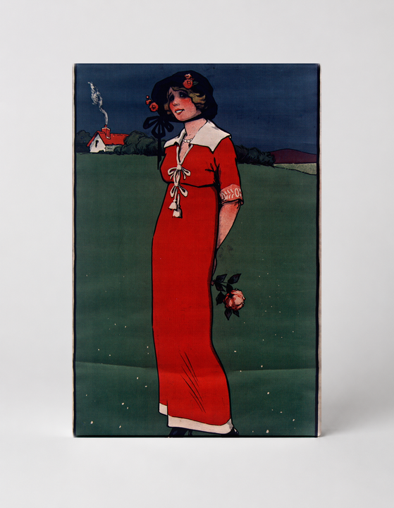 Mistinguett Vintage Belle Époque Poster Canvas Wall Art