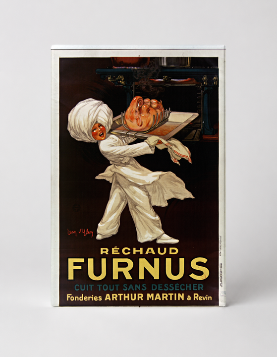 Réchaud Furnus 1920s French Stove Advertising Vintage Poster Wall Art