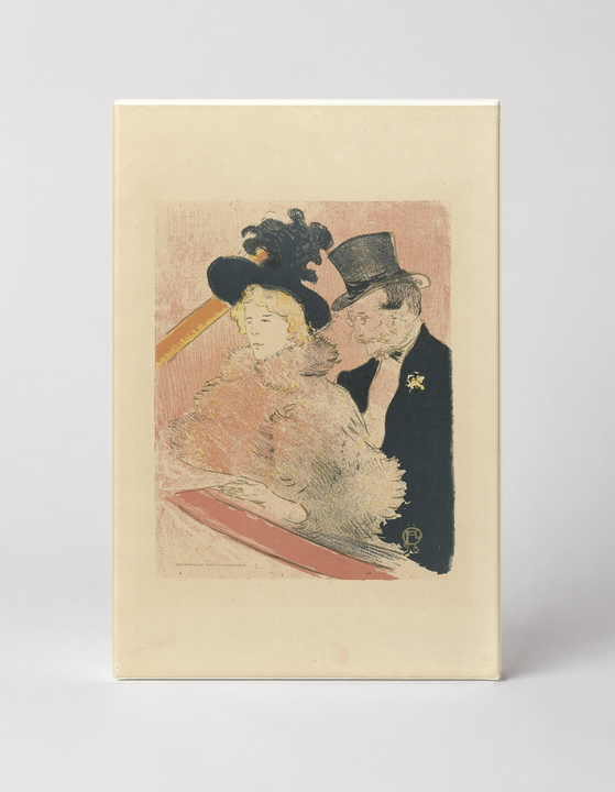 Au Concert 1896 - Belle Époque Toulouse-Lautrec Vintage Poster Wall Art