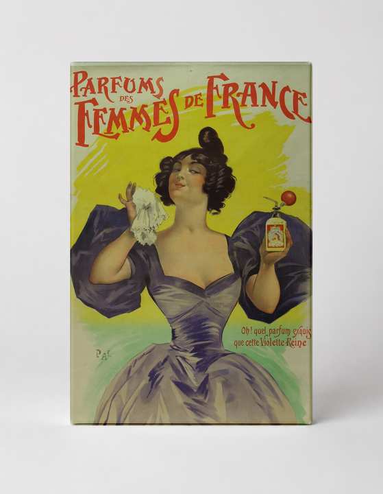 Parfums des Femmes de France 1900s - Belle Époque Vintage Poster Wall Art