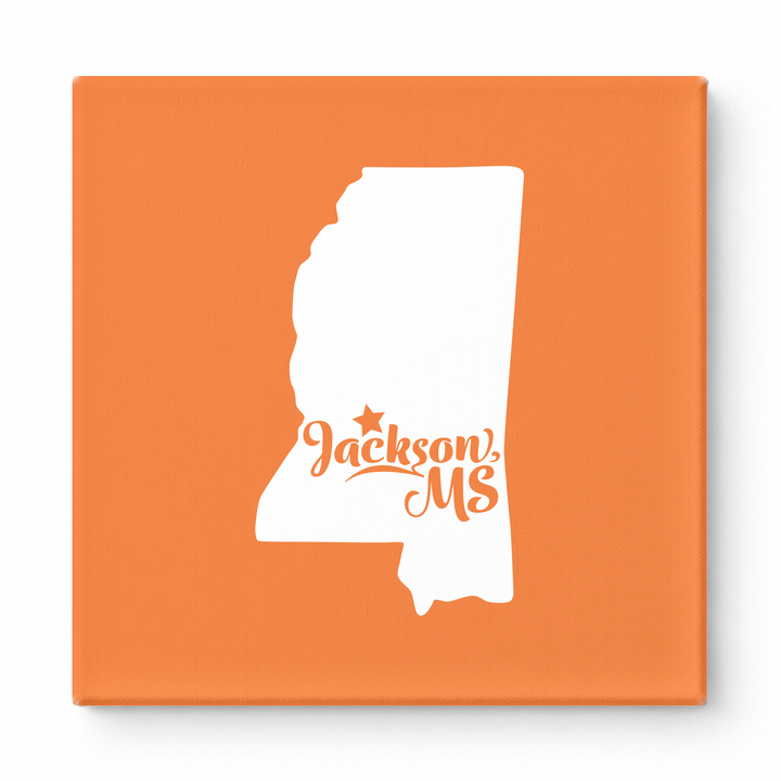 Home Sweet Jackson — Mississippi State Silhouette