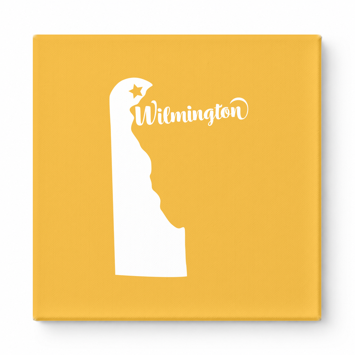 Home Sweet Wilmington — Delaware State Silhouette