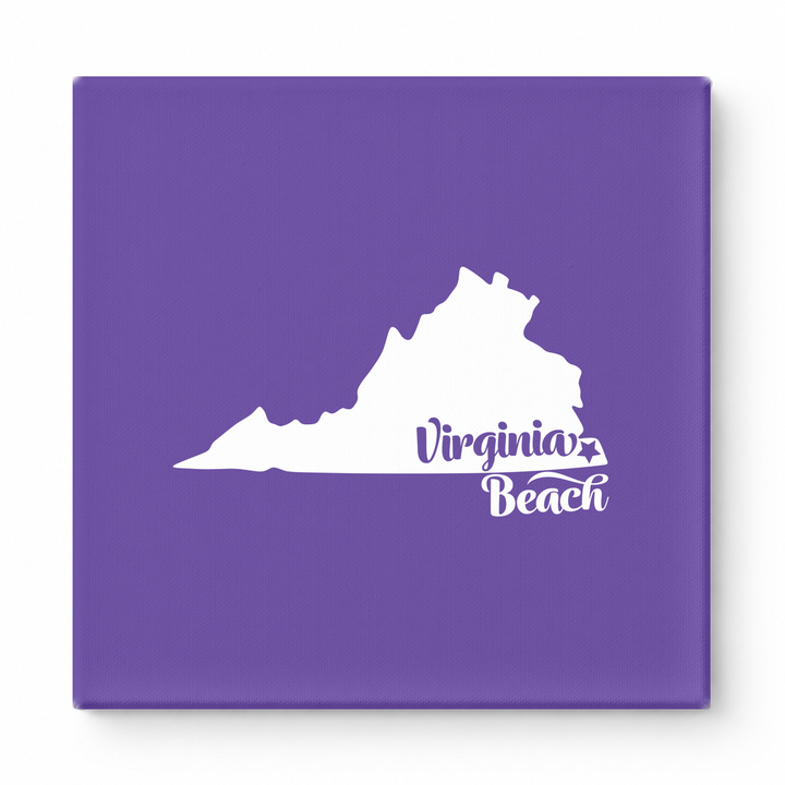 Home Sweet Virginia Beach — Virginia State Silhouette