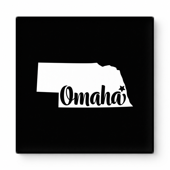 Home Sweet Omaha — Nebraska State Silhouette