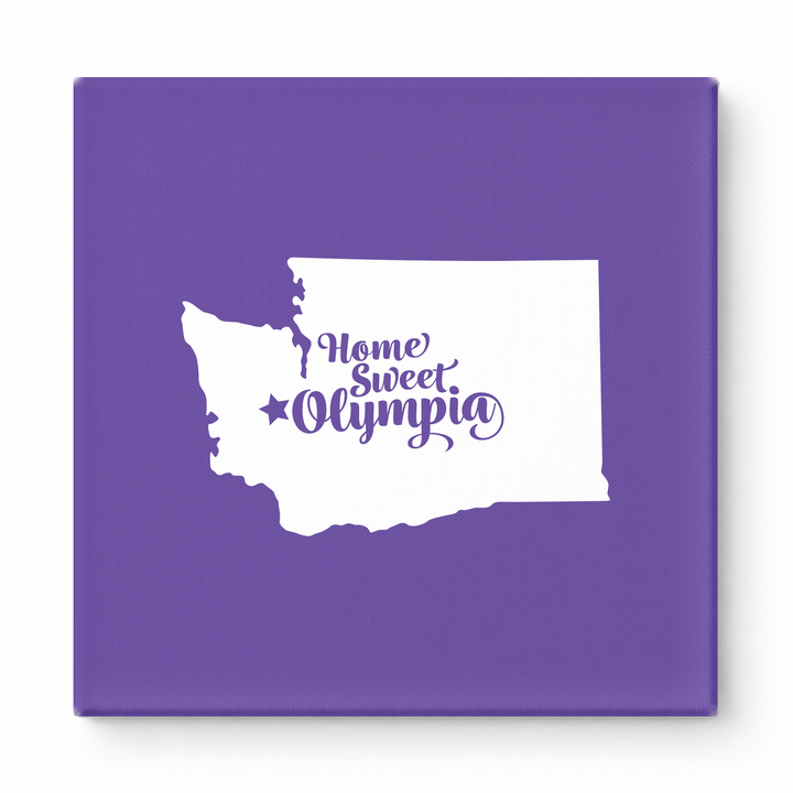 Home Sweet Olympia — Washington State Silhouette