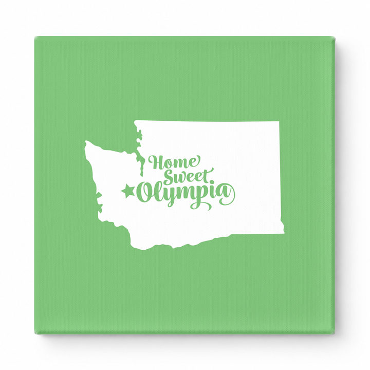 Home Sweet Olympia — Washington State Silhouette