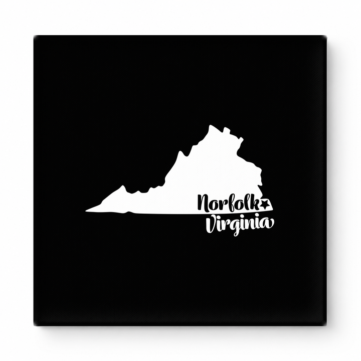 Home Sweet Norfolk — Virginia State Silhouette